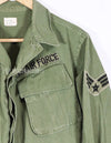 Real U.S. Air Force Thailand Stationed Souvenir Hat &amp; 4th Model Fatigue Jacket Set