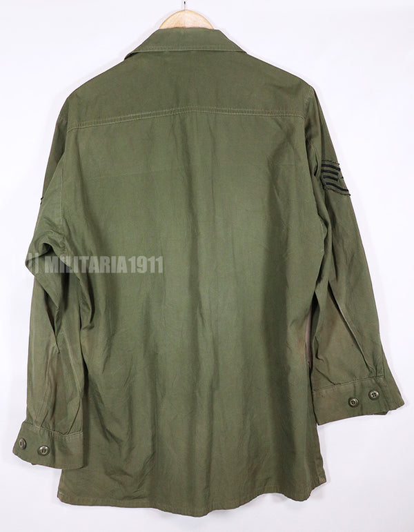 Real 1967 3rd Model Jungle Fatigue Jacket M-R Used USAF