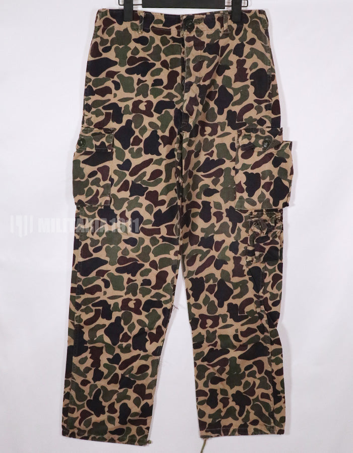 Real CIDG Beogum camouflage A-L size pants, used