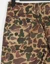 Real CIDG Beogum camouflage locally made duck hunter pants, used.