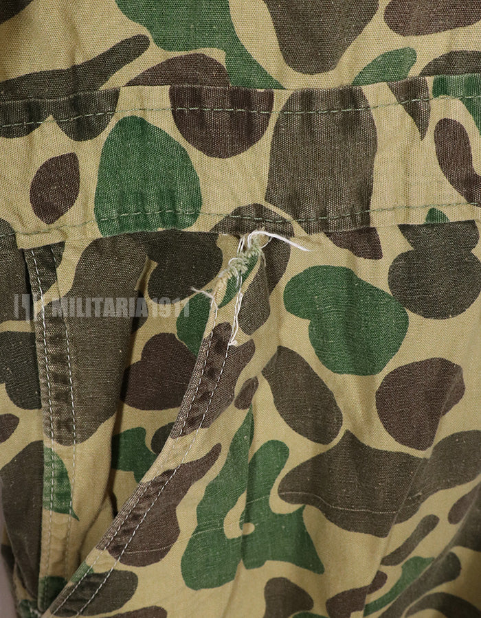 Civilian American Vintage Frogskin Camouflage Coveralls, Used.