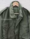 U.S. Army M65 field jacket, no label, stained, no liner.