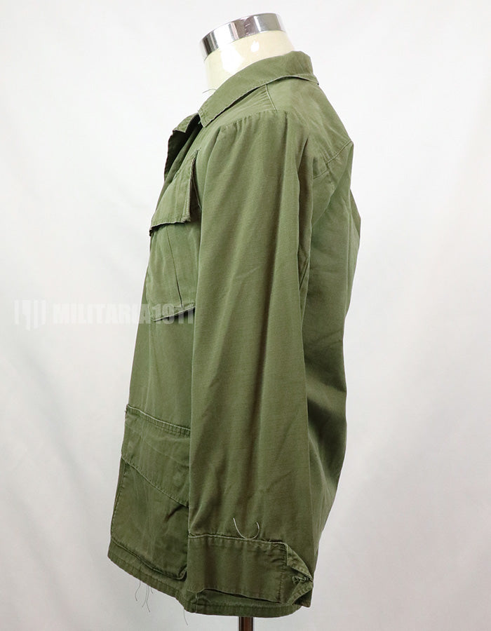 Original Late model ripstop fabric jungle fatigues, estimated circa 1969-1970 lot, no size/contract tag