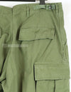 Original late model ripstop fabric jungle fatigues pants, L-S 1969, size adjustable.