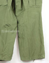 Original late model ripstop fabric jungle fatigues pants, L-S 1969, size adjustable.