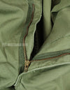 Original late model ripstop fabric jungle fatigues pants, L-S 1969, size adjustable.