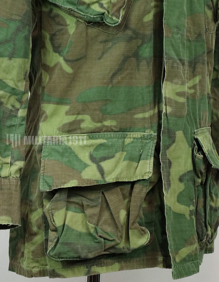 Original U.S. ERDL jungle fatigues, made in 1968, no size tag