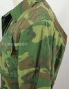 Original U.S. Army ERDL Jungle Fatigue Ripstop fabric, 1969, stained. Strong feeling of use