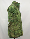 Original U.S. Army ERDL Jungle Fatigue Ripstop fabric, 1969, stained. Strong feeling of use