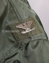 Real 1965 USAF L2-B flight jacket with patches (with later additions)