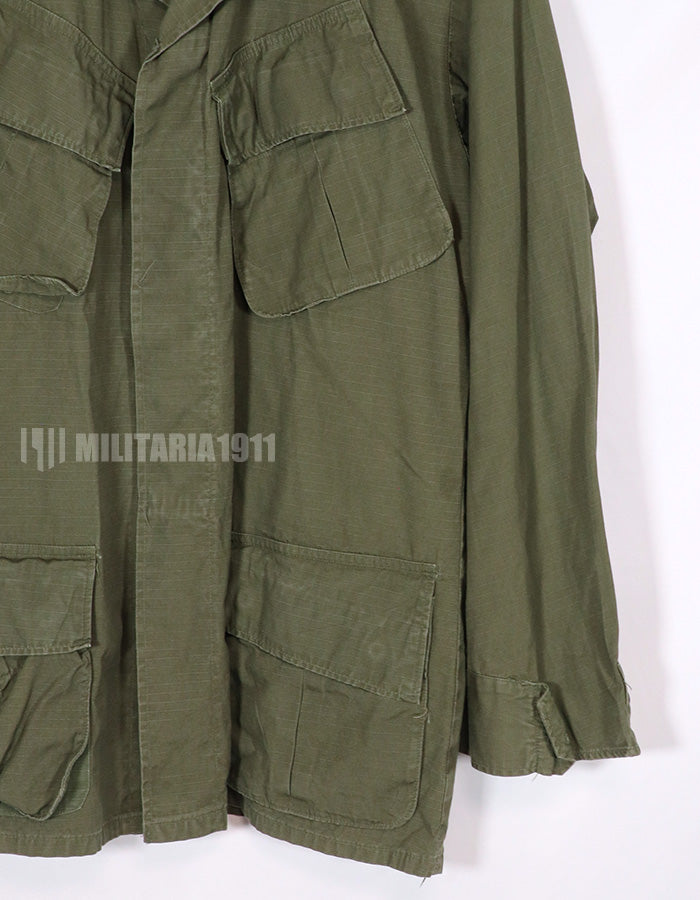 Real U.S. Army Jungle Fatigue 4th Model Ripstop Fabric M-R 1969