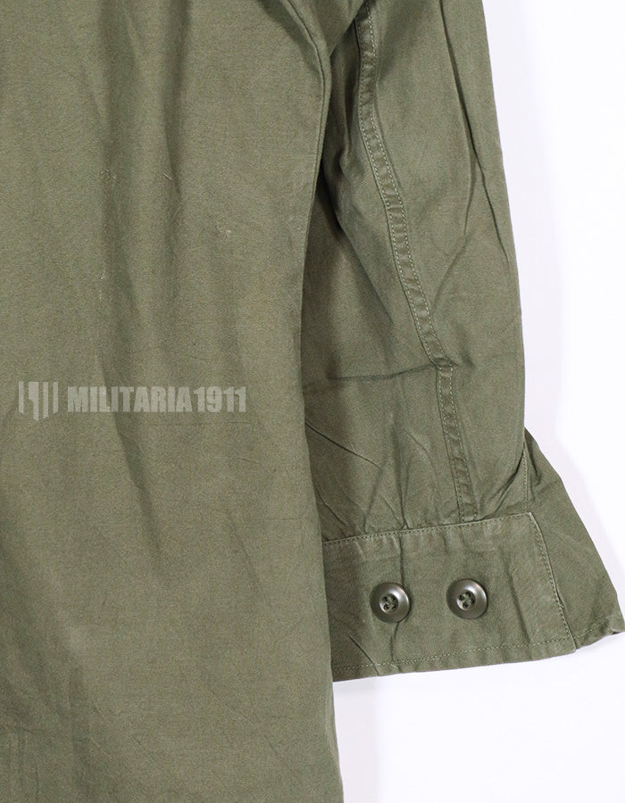 Real U.S. Army Jungle Fatigue 3rd Model Non-Ripstop L-R Jacket, 1967