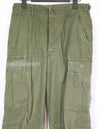 Real Jungle Fatigue pants, 2nd model, non ripstop fabric, used.