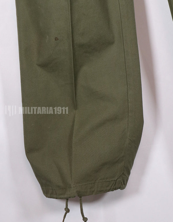 Real 1967 Poplin Jungle Fatigue Pants, dead stock.