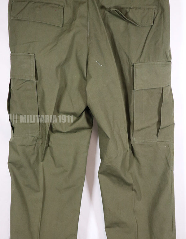 Real 1967 Poplin Jungle Fatigue Pants, dead stock.