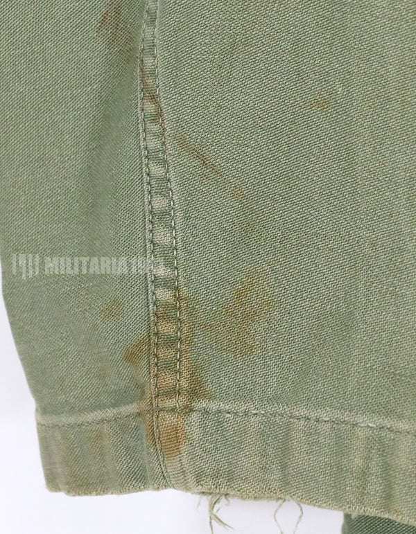 Real U.S. Army Utility Shirt with retrofit patch, used.