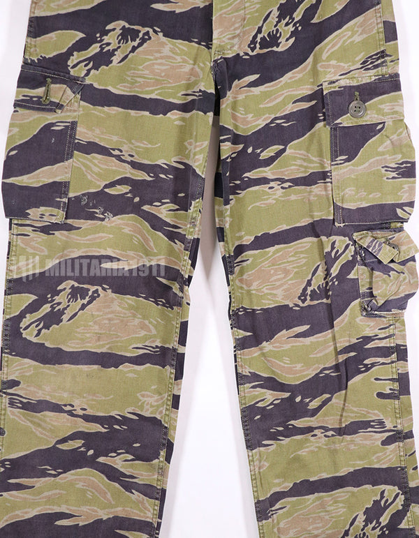 Real Tiger Stripe Late War Heavyweight Pants A-M Faded