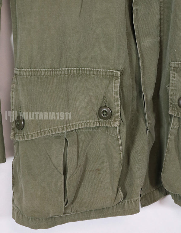 Real 1963 1st Model Jungle Fatigue Jacket, used, patch removed