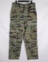 Real Late war lightweight tiger stripe pants, faded, very used.