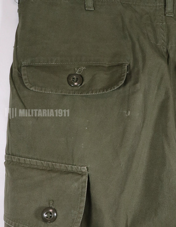 Real 1963 1st Model Jungle Fatigue Pants, long term storage, used.