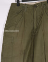 Real 1973 M65 cotton field pants, used, faded.