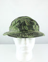 Original silver tiger stripe boonie hat, embroidered, good condition, large size.