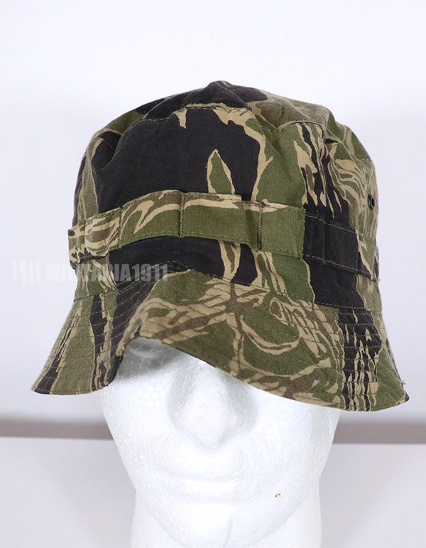 Real Fabric Replica Okinawa Tiger Poplin Fabric Boonie Hat